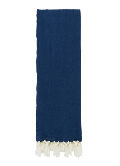MILLING WOOL FRINGED STOLE