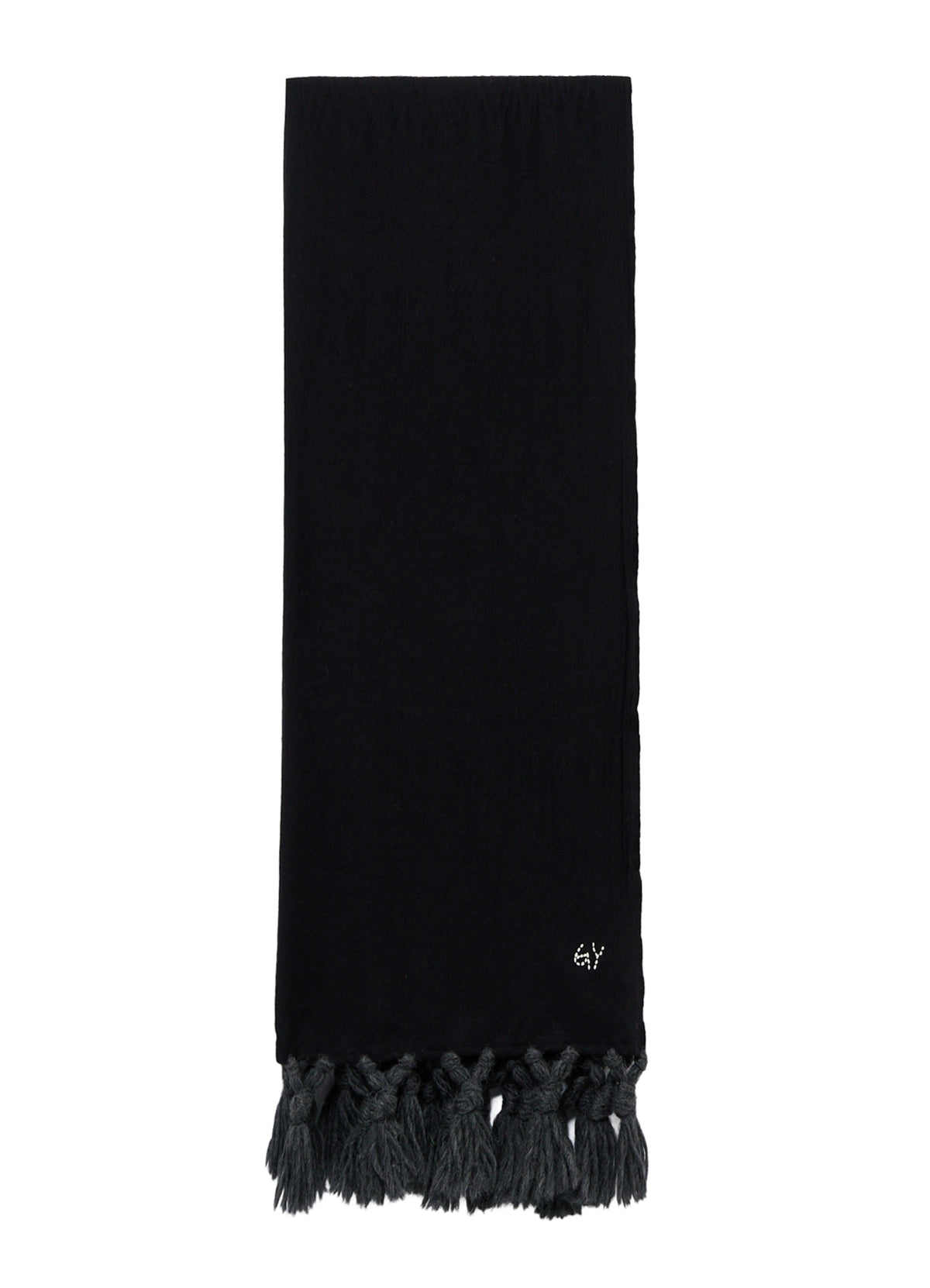 MILLING WOOL FRINGED STOLE