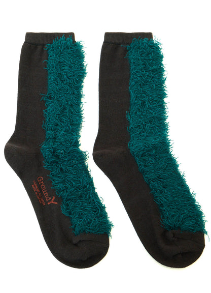 FLUFFY ACRYLIC PANEL SOCKS