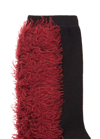 FLUFFY ACRYLIC PANEL SOCKS