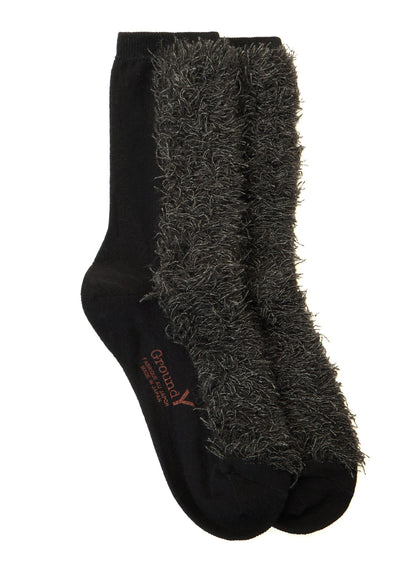 FLUFFY ACRYLIC PANEL SOCKS