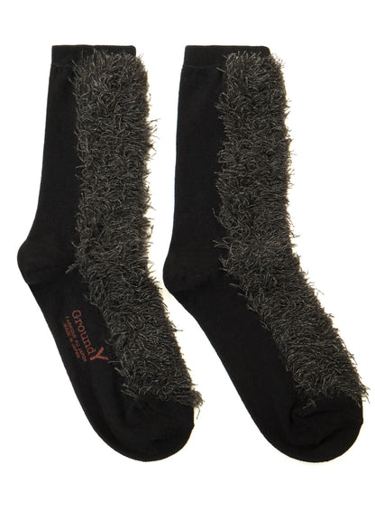 FLUFFY ACRYLIC PANEL SOCKS