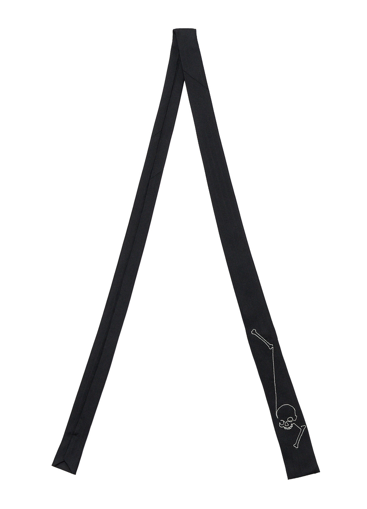 SKELETON SQUARE NECKTIE