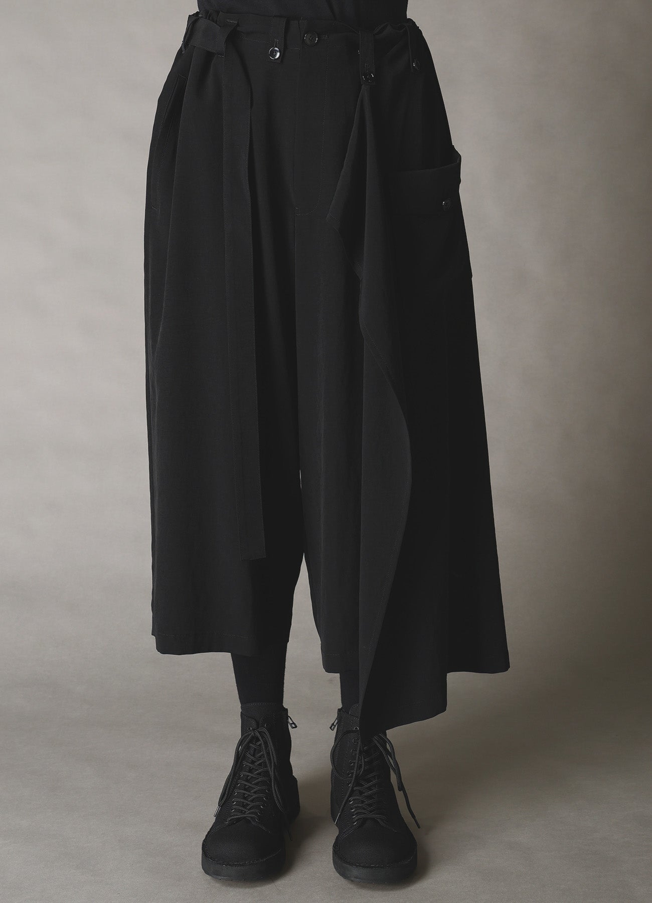 CREPE de CHINE WRAP PANTS – THE SHOP YOHJI YAMAMOTO