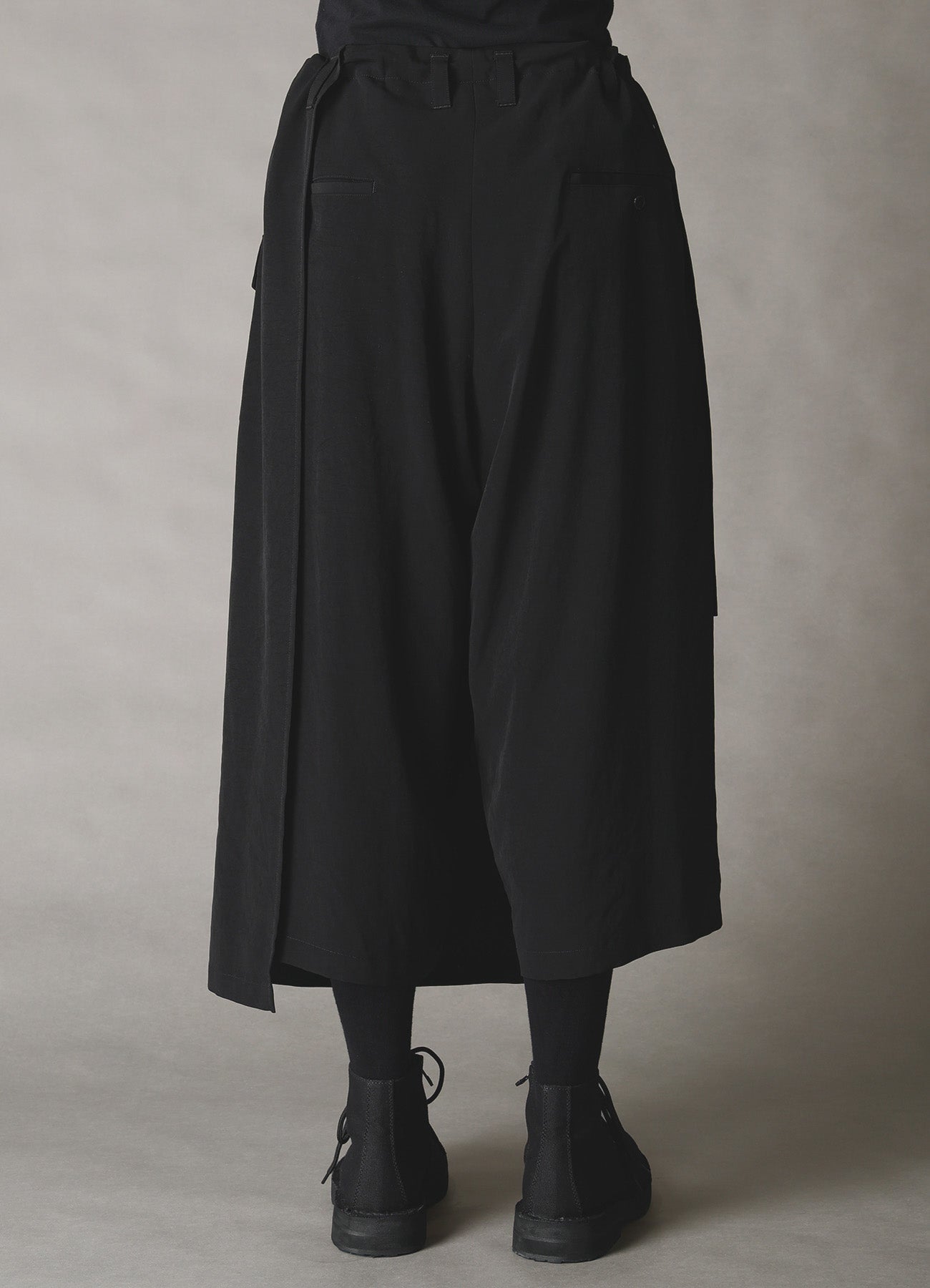 CREPE de CHINE WRAP PANTS