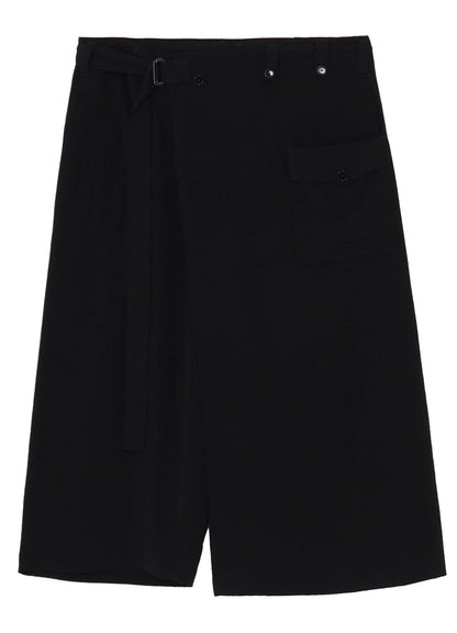 CREPE de CHINE WRAP PANTS