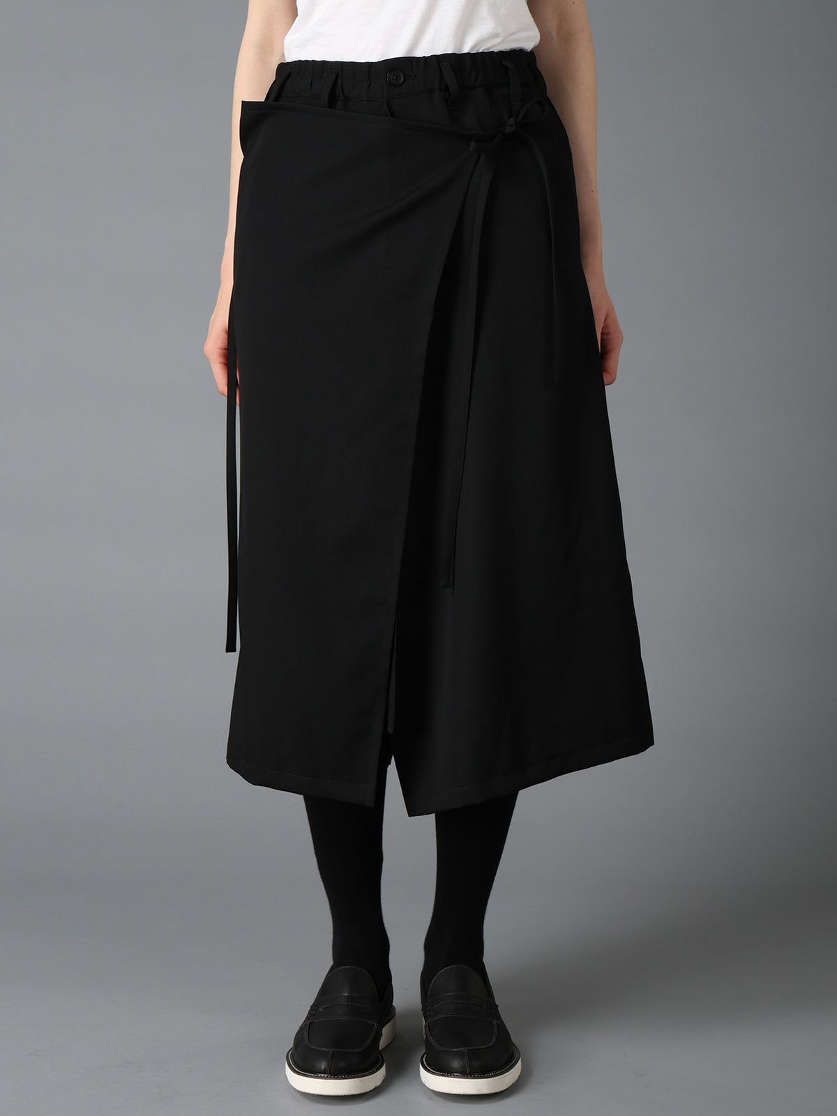 WOOL GABARDINE WOMEN'S 3WAY PANTS