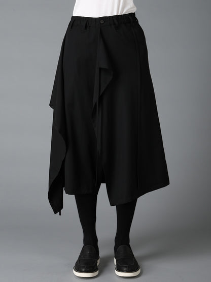 WOOL GABARDINE WOMEN'S 3WAY PANTS