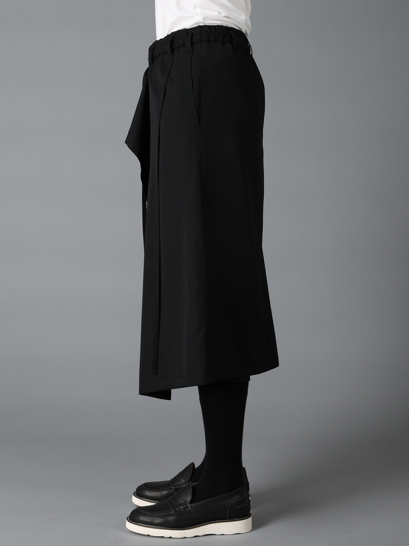 WOOL GABARDINE WOMEN'S 3WAY PANTS – THE SHOP YOHJI YAMAMOTO