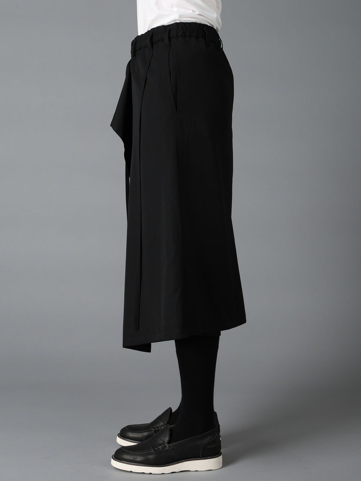 WOOL GABARDINE WOMEN'S 3WAY PANTS
