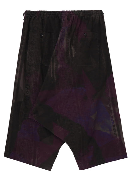 NARROW RIB CORDUROY SAROUEL PANTS
