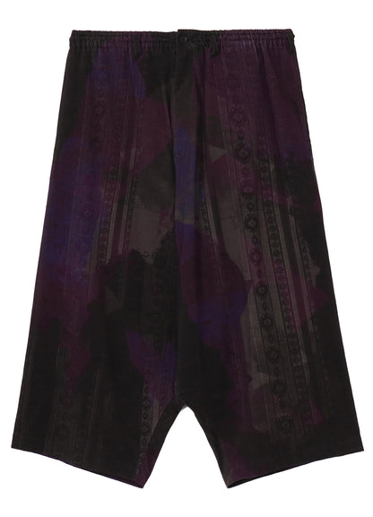 NARROW RIB CORDUROY SAROUEL PANTS