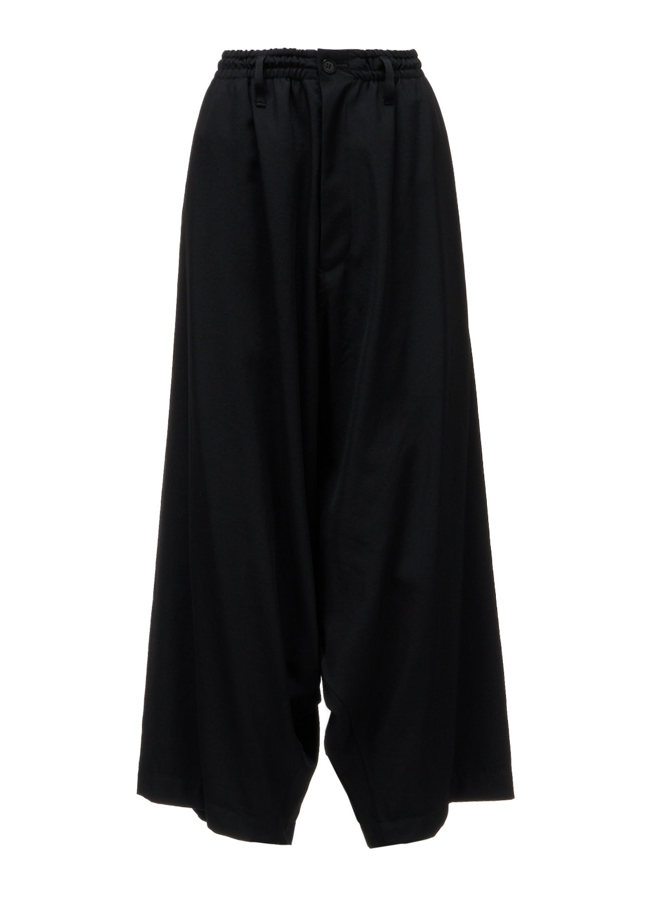 WOOL GABARDINE SAROUEL PANTS