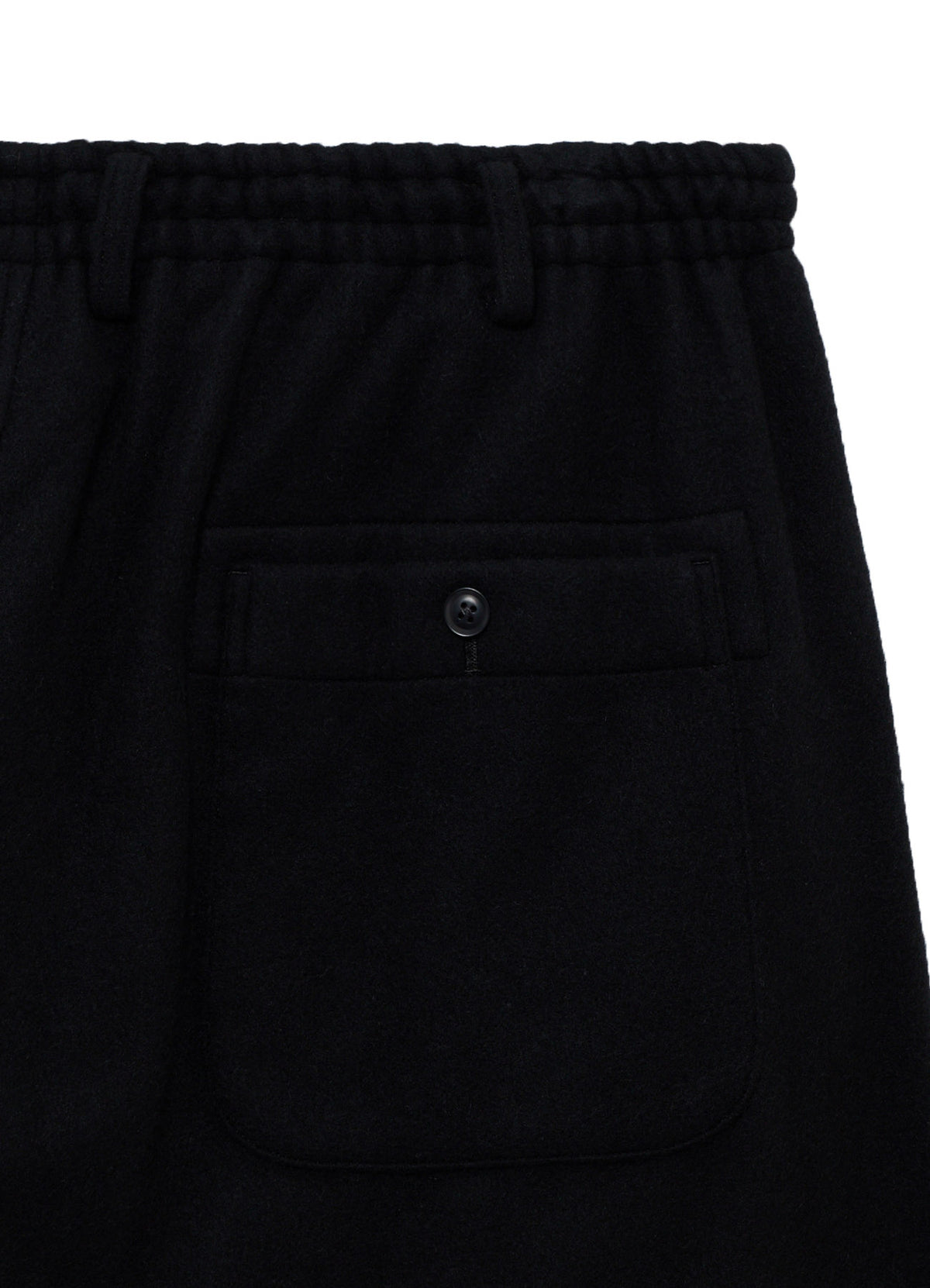 MELTON WOOL SAROUEL PANTS