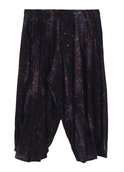 RAYON PAISLEY BALLOON CROW PANTS