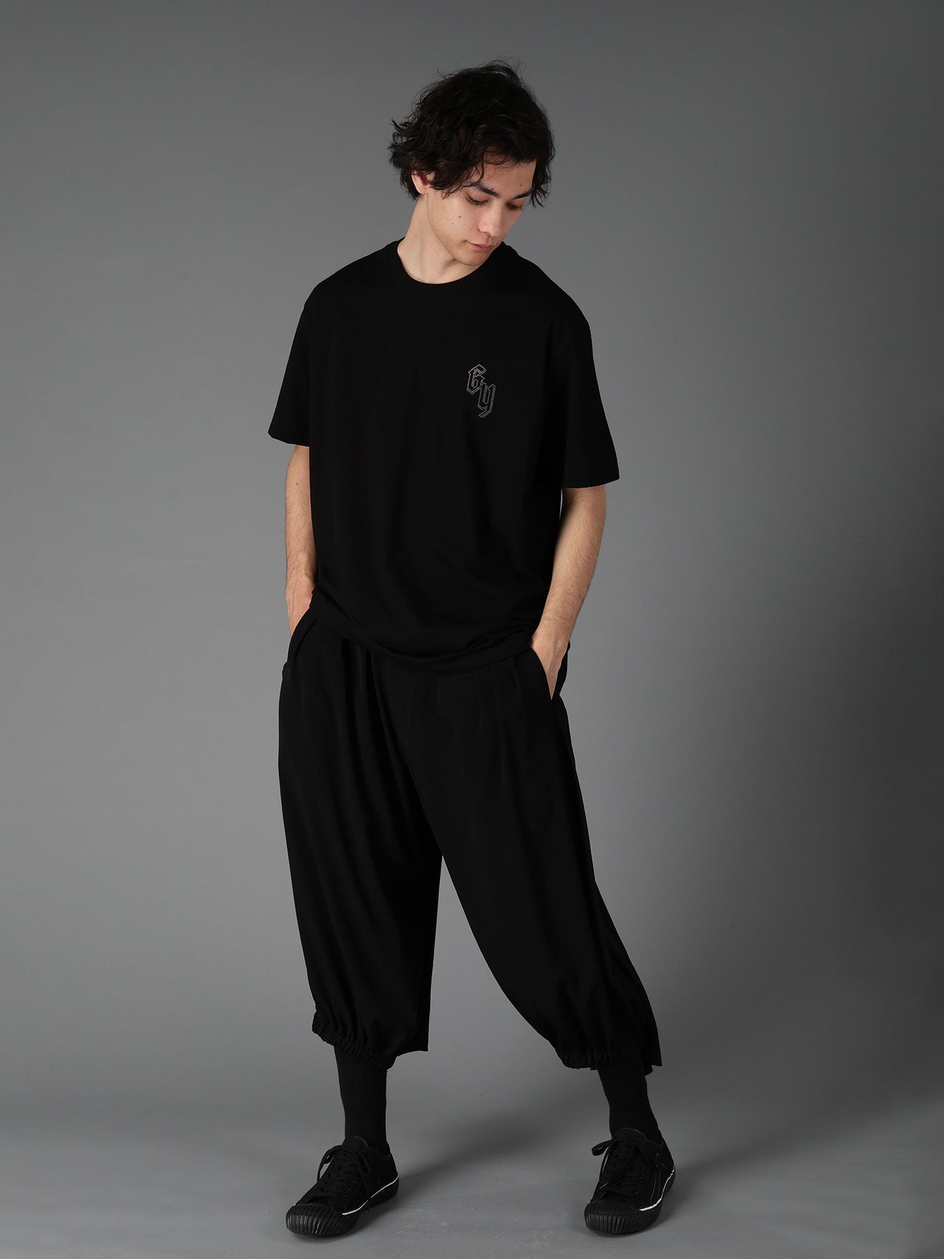 CREPE de CHINE BALLOON CROW PANTS