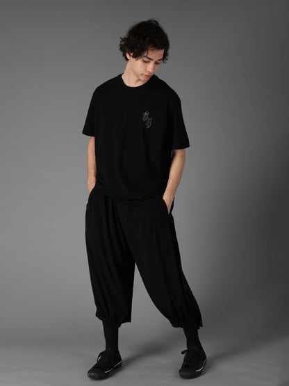 CREPE de CHINE BALLOON CROW PANTS