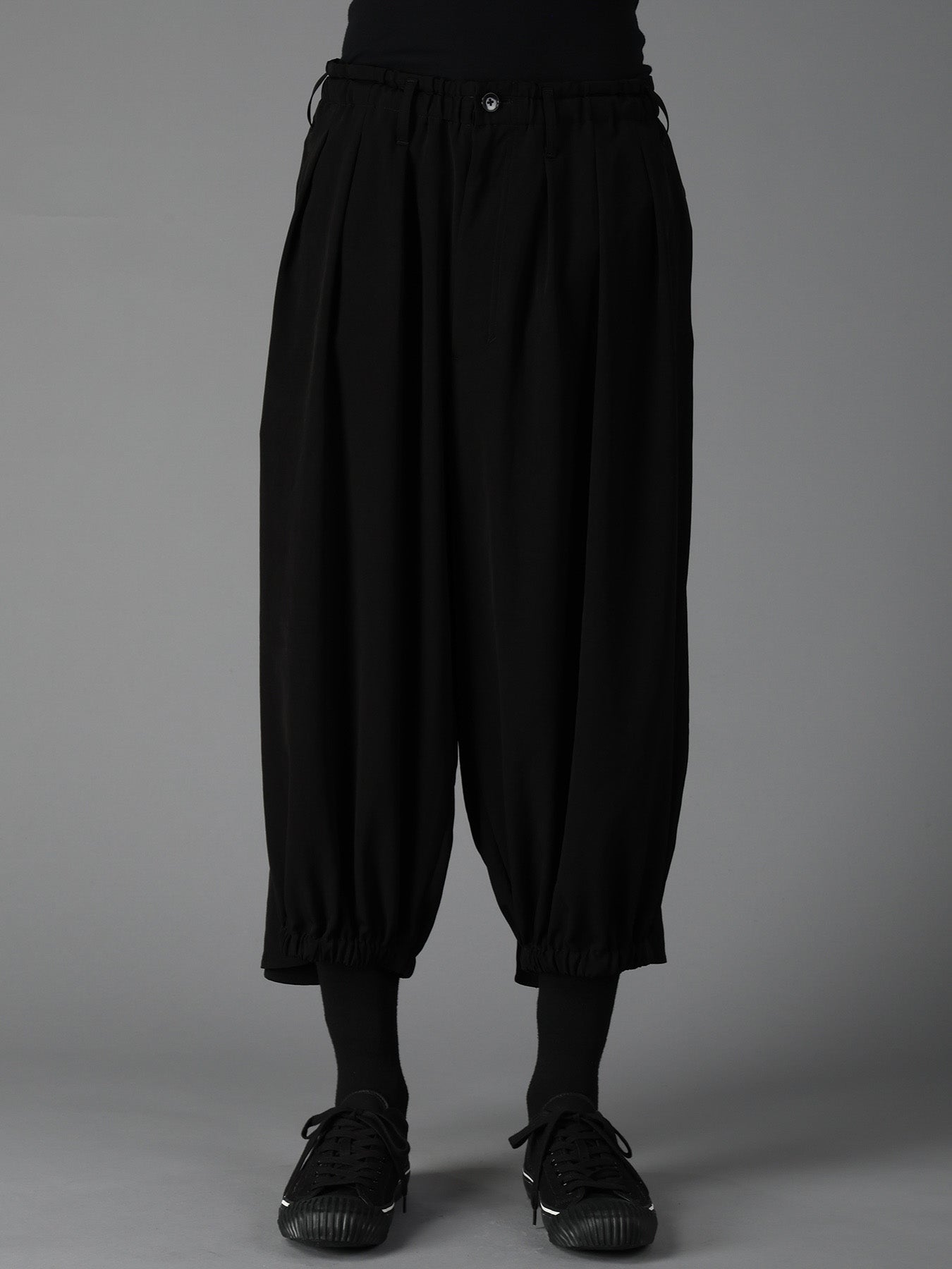 CREPE de CHINE BALLOON CROW PANTS