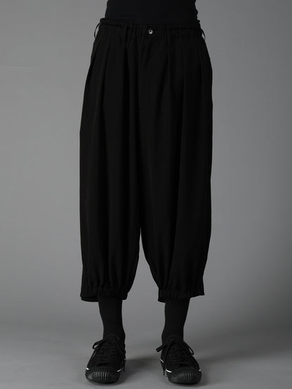 CREPE de CHINE BALLOON CROW PANTS