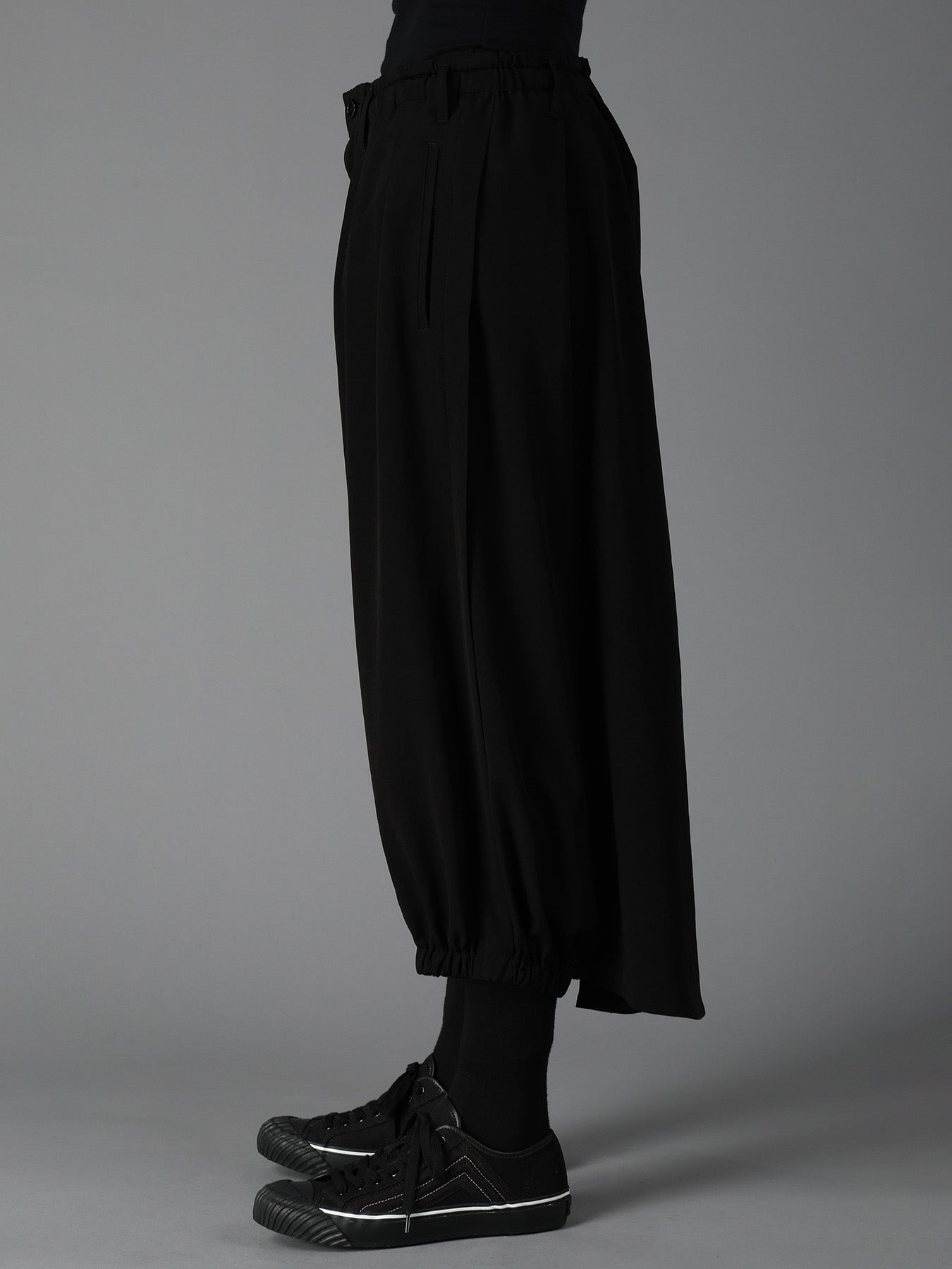 CREPE de CHINE BALLOON CROW PANTS