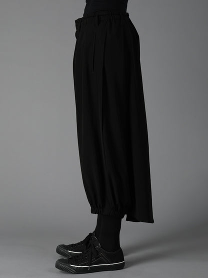 CREPE de CHINE BALLOON CROW PANTS