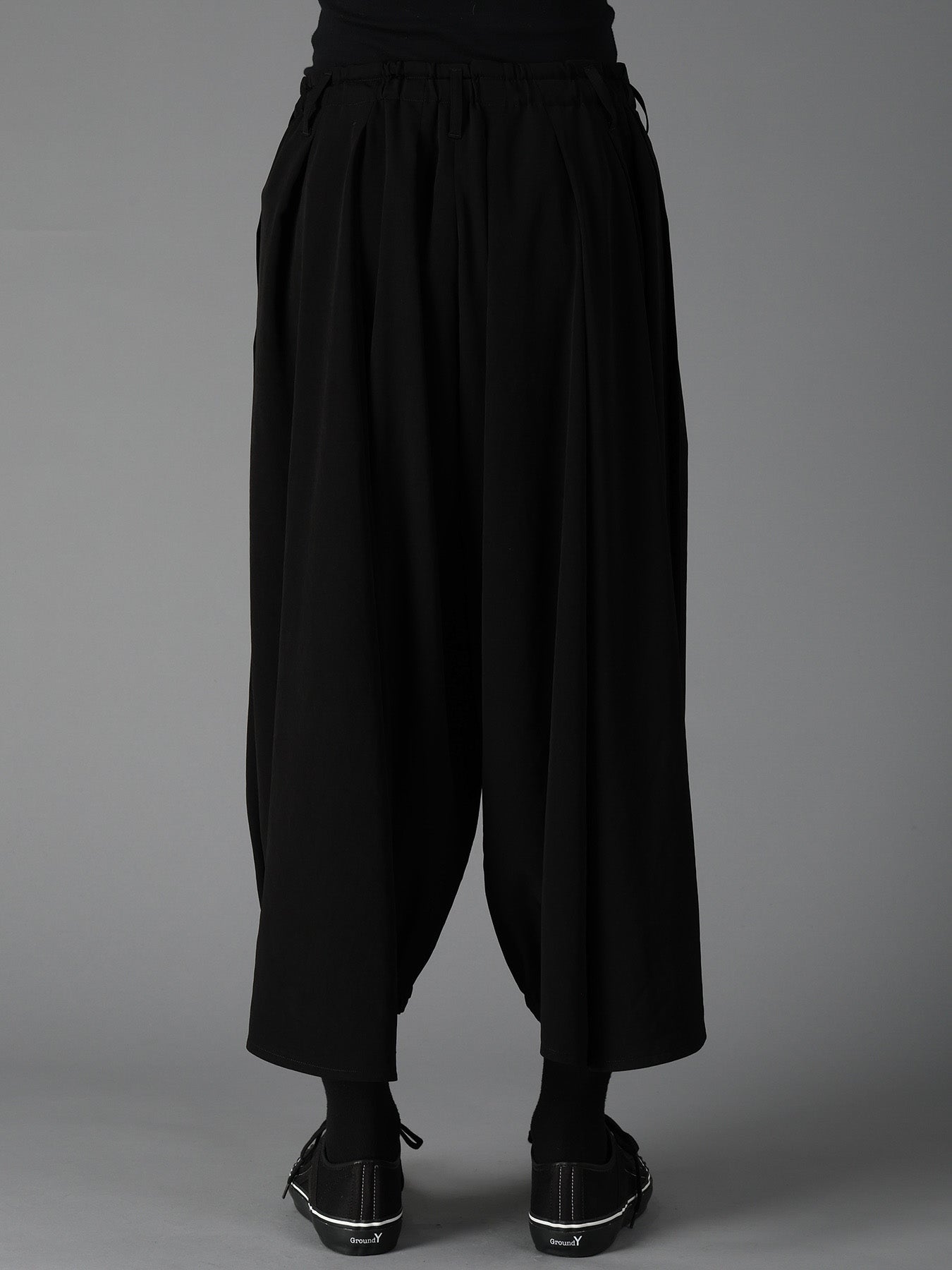 CREPE de CHINE BALLOON CROW PANTS
