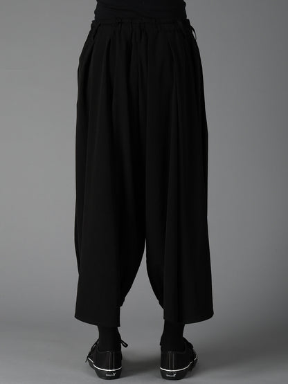 CREPE de CHINE BALLOON CROW PANTS