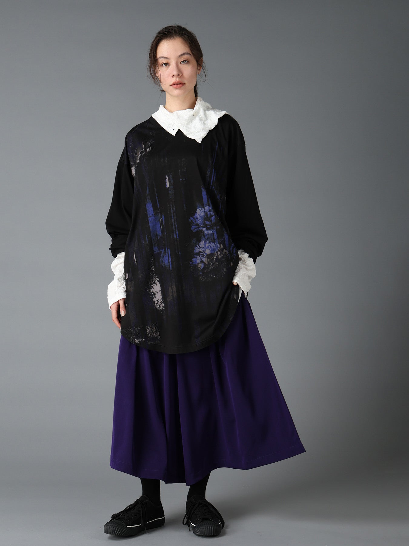 CREPE de CHINE CULOTTE PANTS