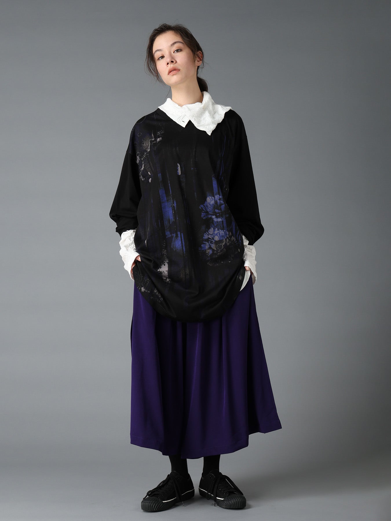 CREPE de CHINE CULOTTE PANTS