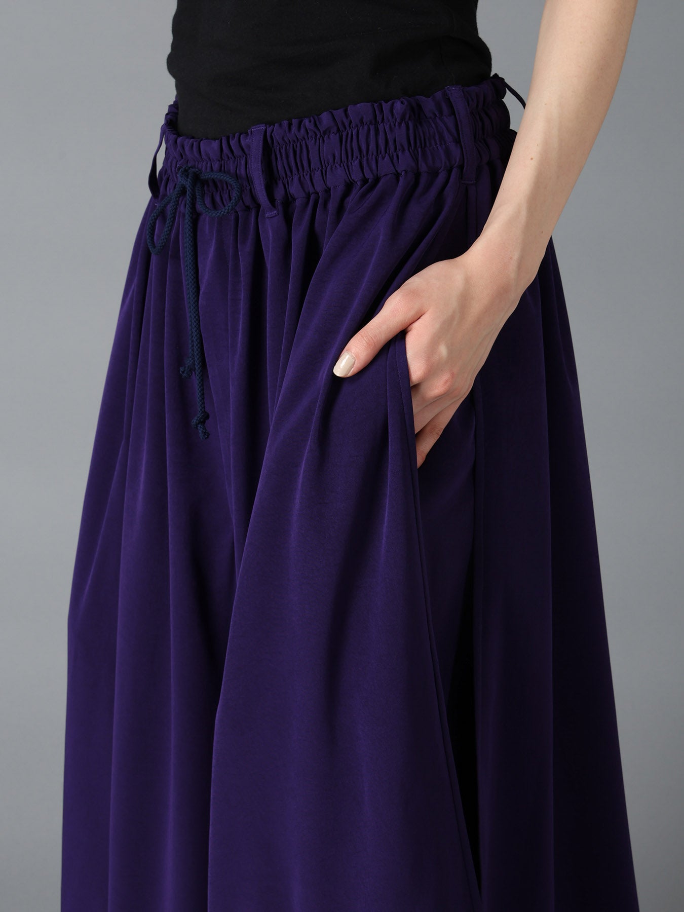 CREPE de CHINE CULOTTE PANTS