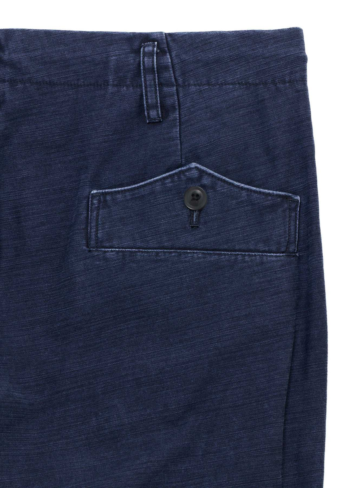 SULFUR DYED BACK SATIN POCKET SLIM PANTS