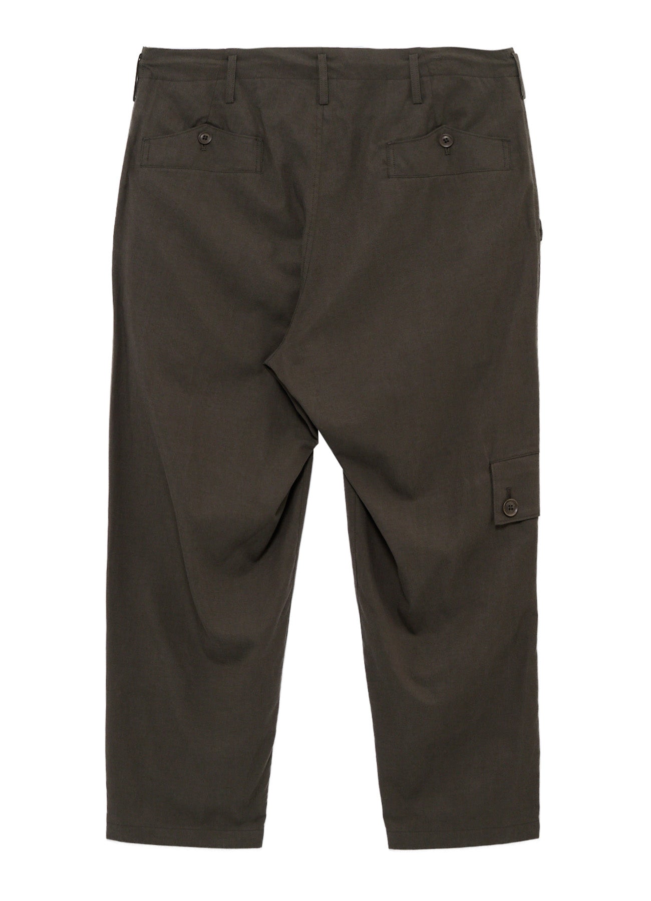 CELLULOSE COTTON BIO TWILL POCKET SLIM PANTS