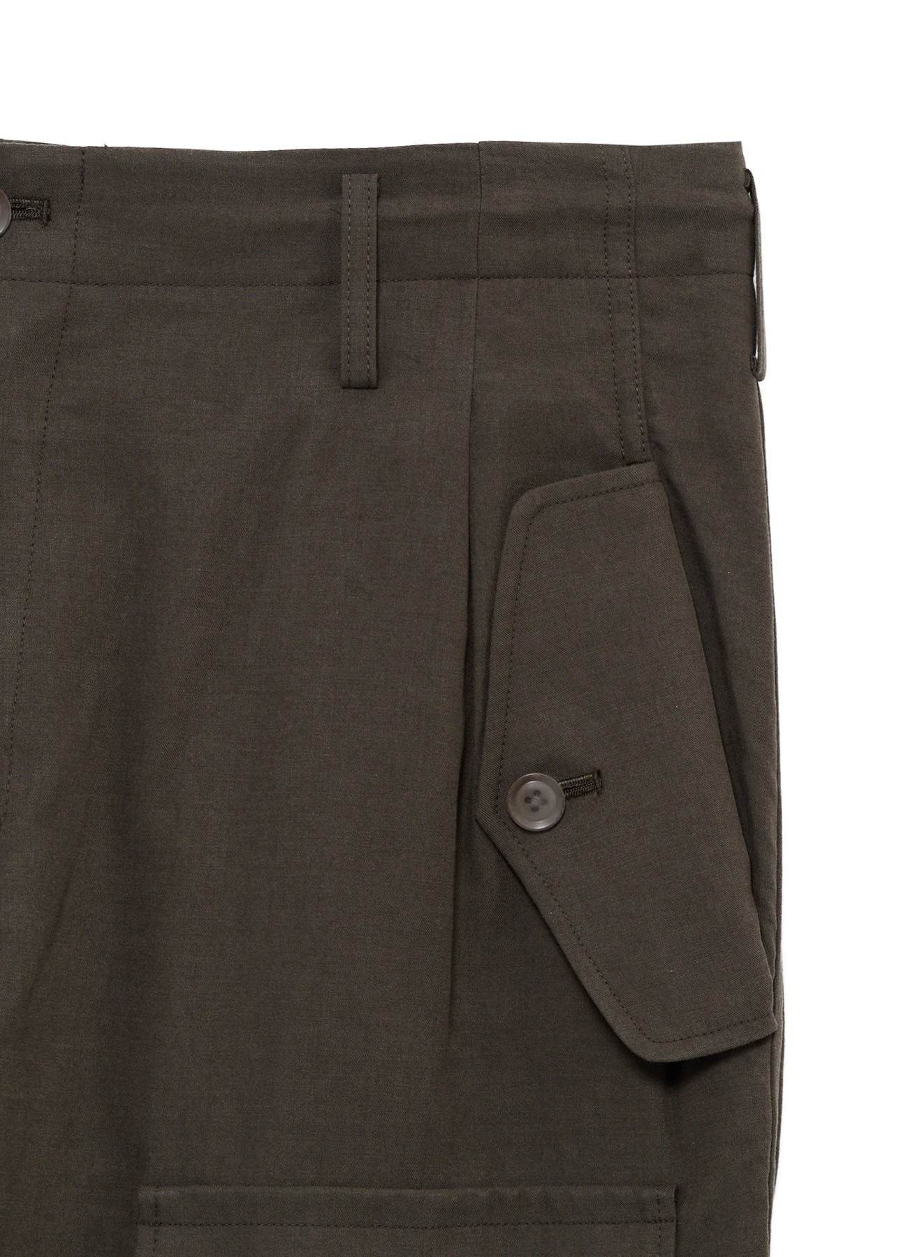 CELLULOSE COTTON BIO TWILL POCKET SLIM PANTS