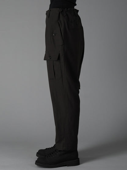 CELLULOSE COTTON BIO TWILL POCKET SLIM PANTS