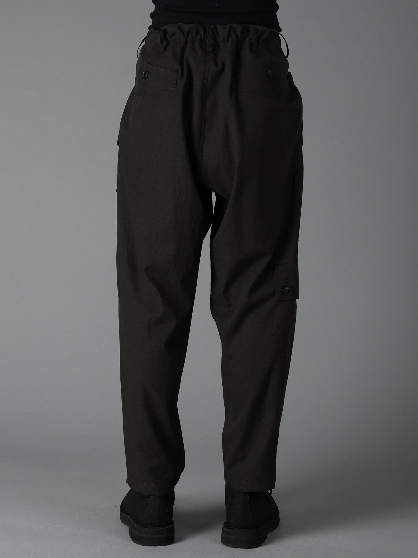 CELLULOSE COTTON BIO TWILL POCKET SLIM PANTS