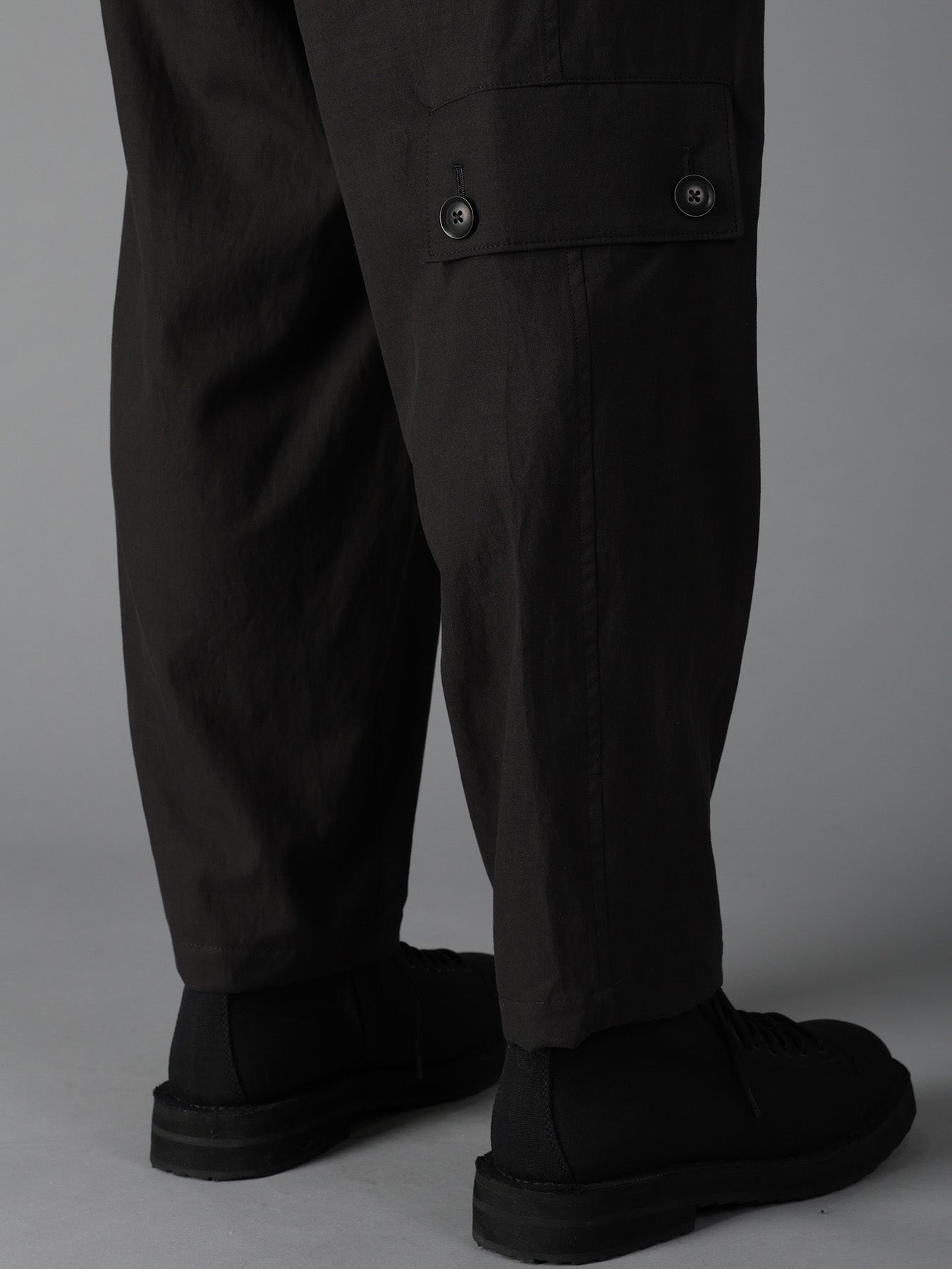 CELLULOSE COTTON BIO TWILL POCKET SLIM PANTS