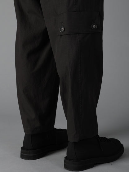 CELLULOSE COTTON BIO TWILL POCKET SLIM PANTS