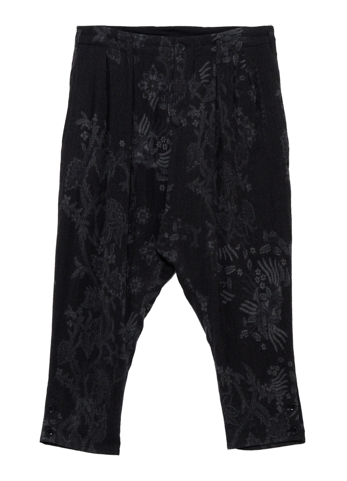 BATIK PATTERN TAPERED PANTS