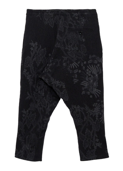 BATIK PATTERN TAPERED PANTS
