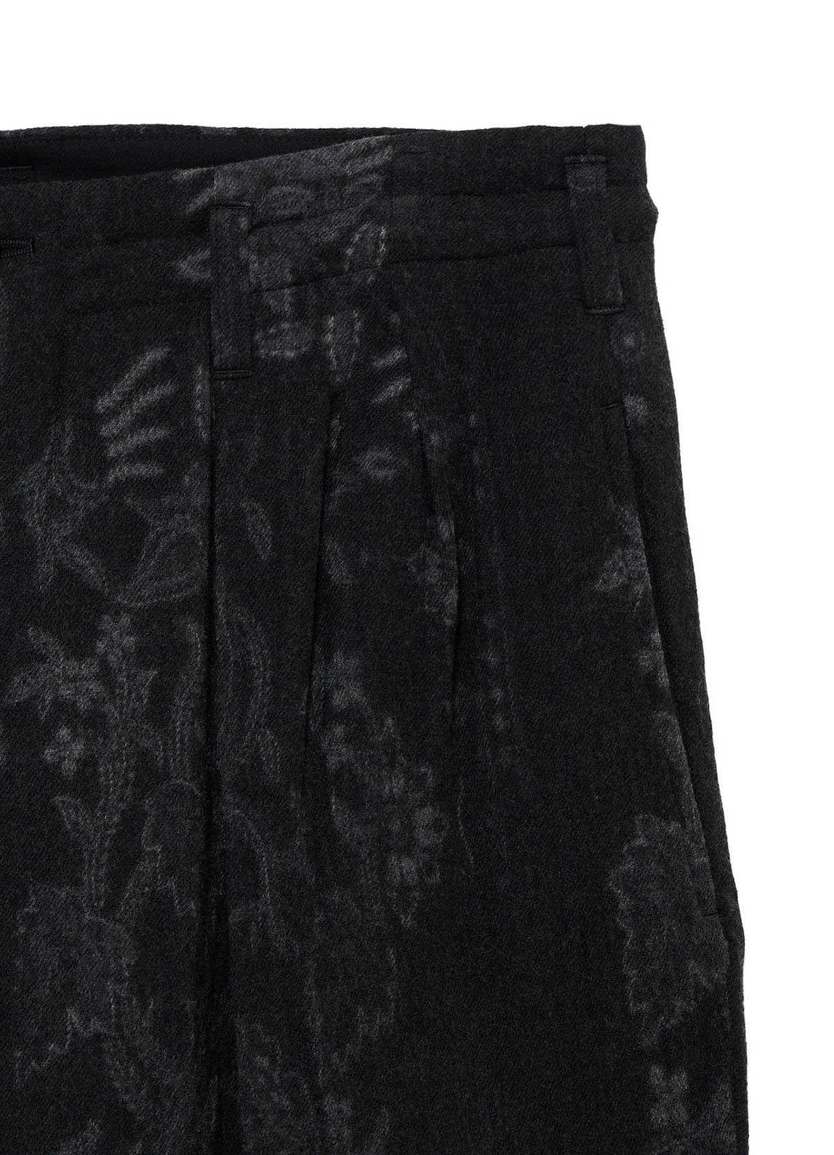 BATIK PATTERN TAPERED PANTS