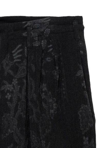 BATIK PATTERN TAPERED PANTS