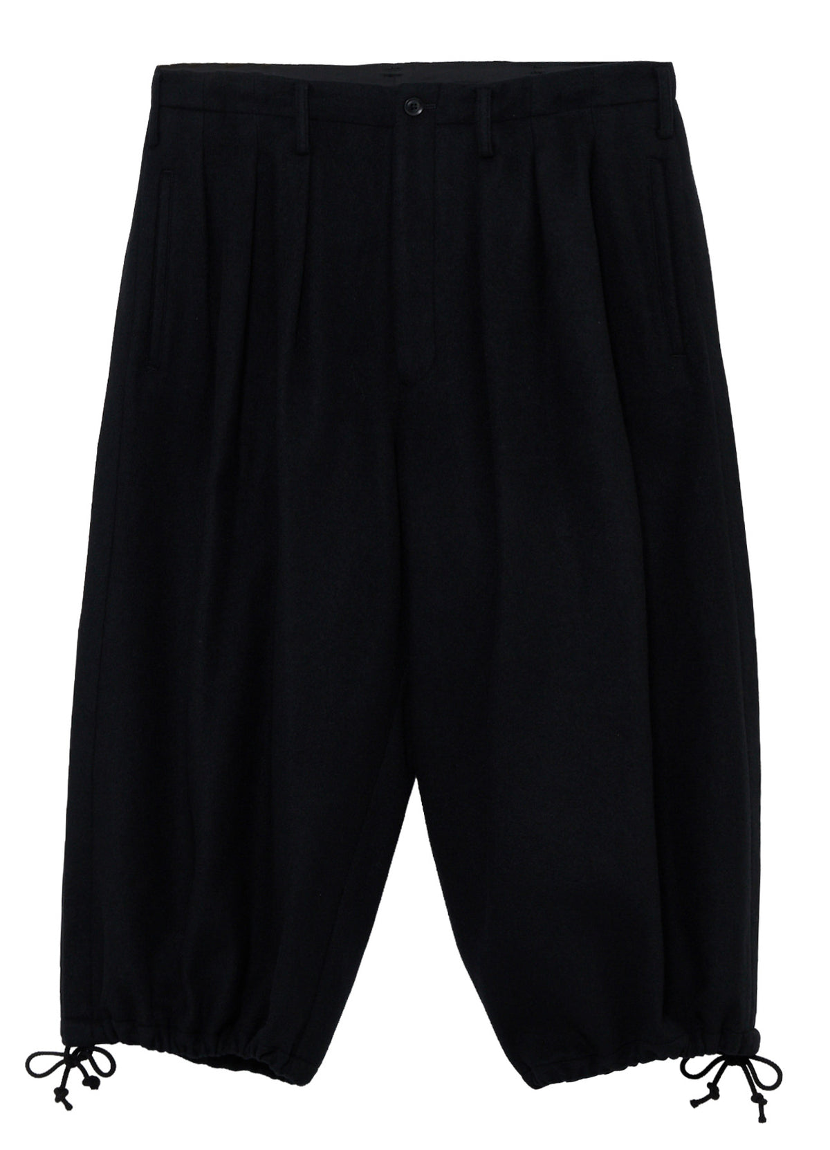 MELTON WOOL BALLOON PANTS