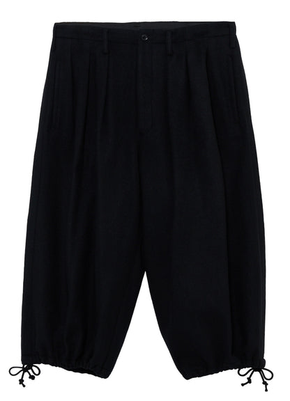 MELTON WOOL BALLOON PANTS