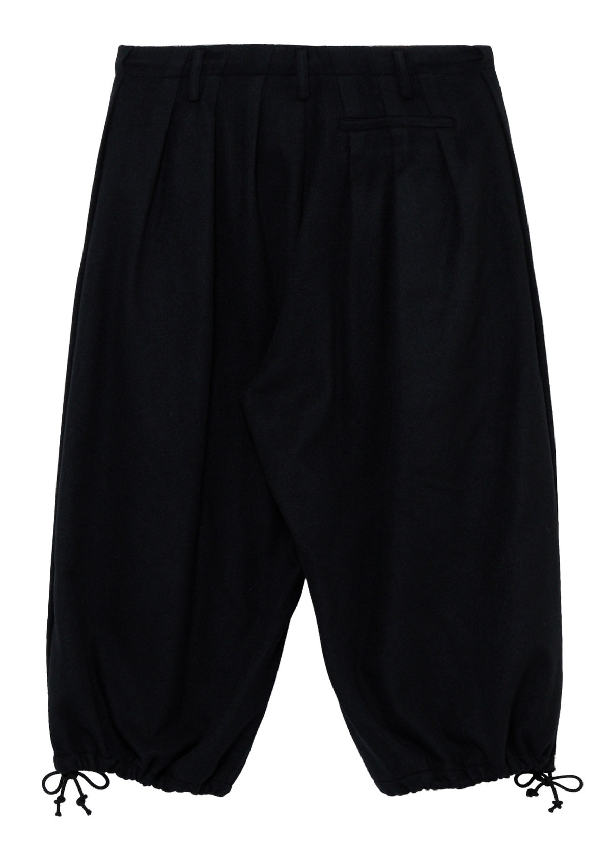 MELTON WOOL BALLOON PANTS