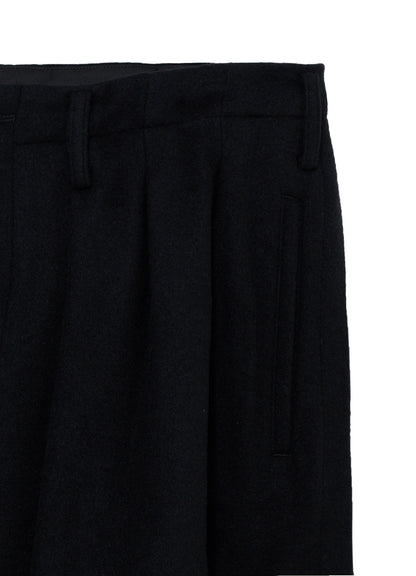MELTON WOOL BALLOON PANTS