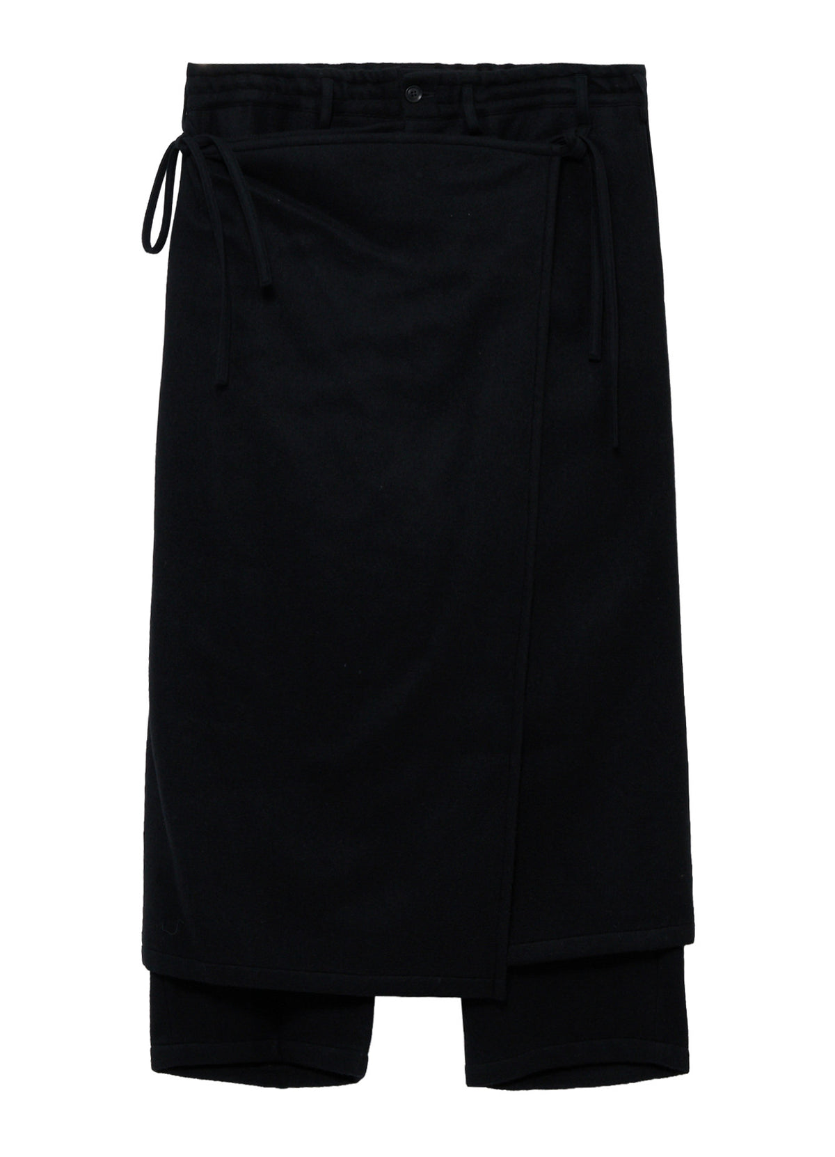 MELTON WOOL SKIRT PANTS