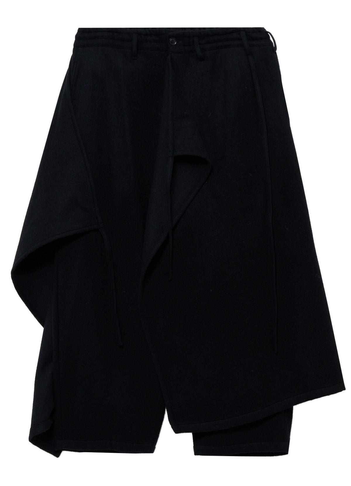 MELTON WOOL SKIRT PANTS