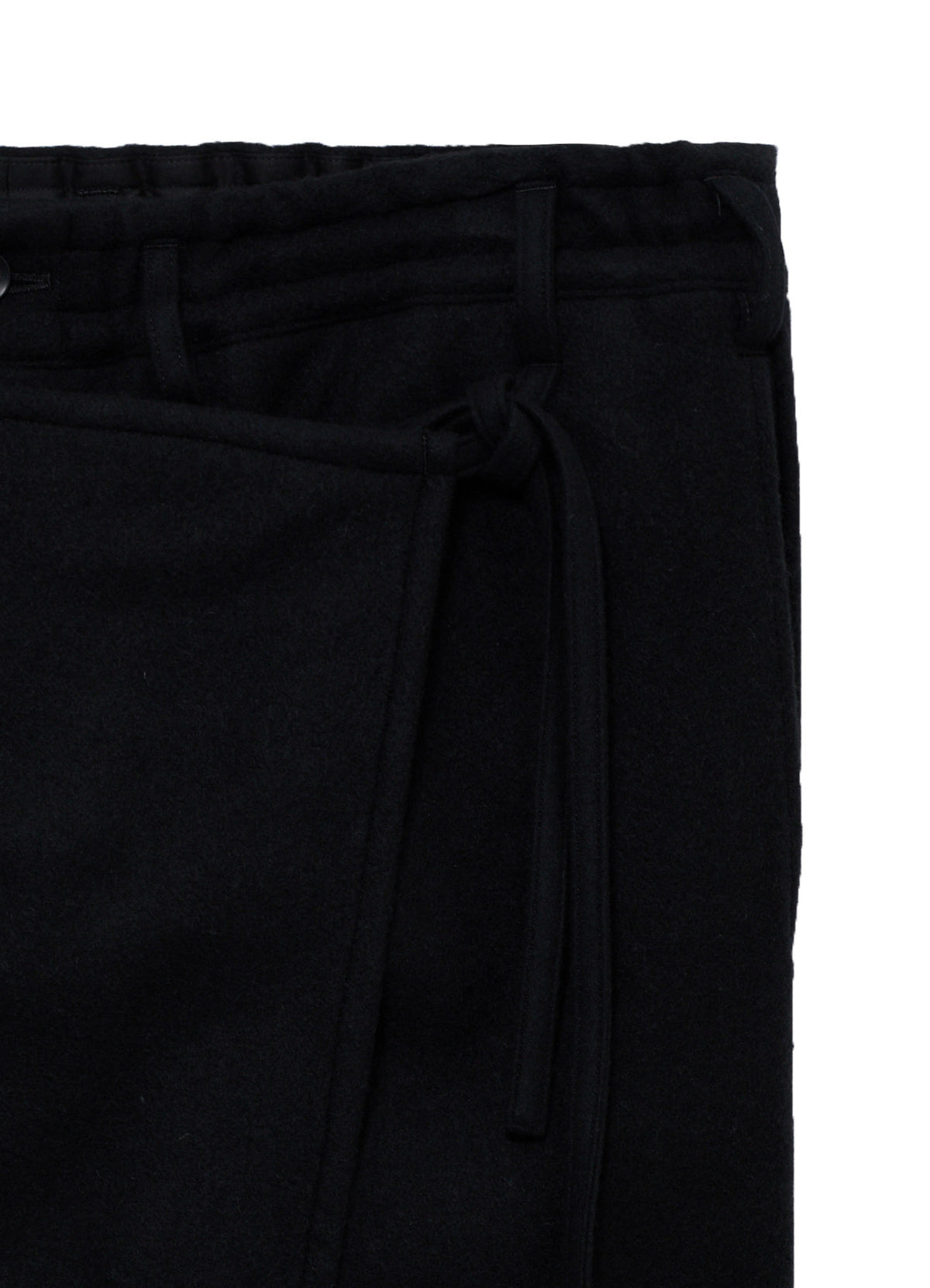 MELTON WOOL SKIRT PANTS