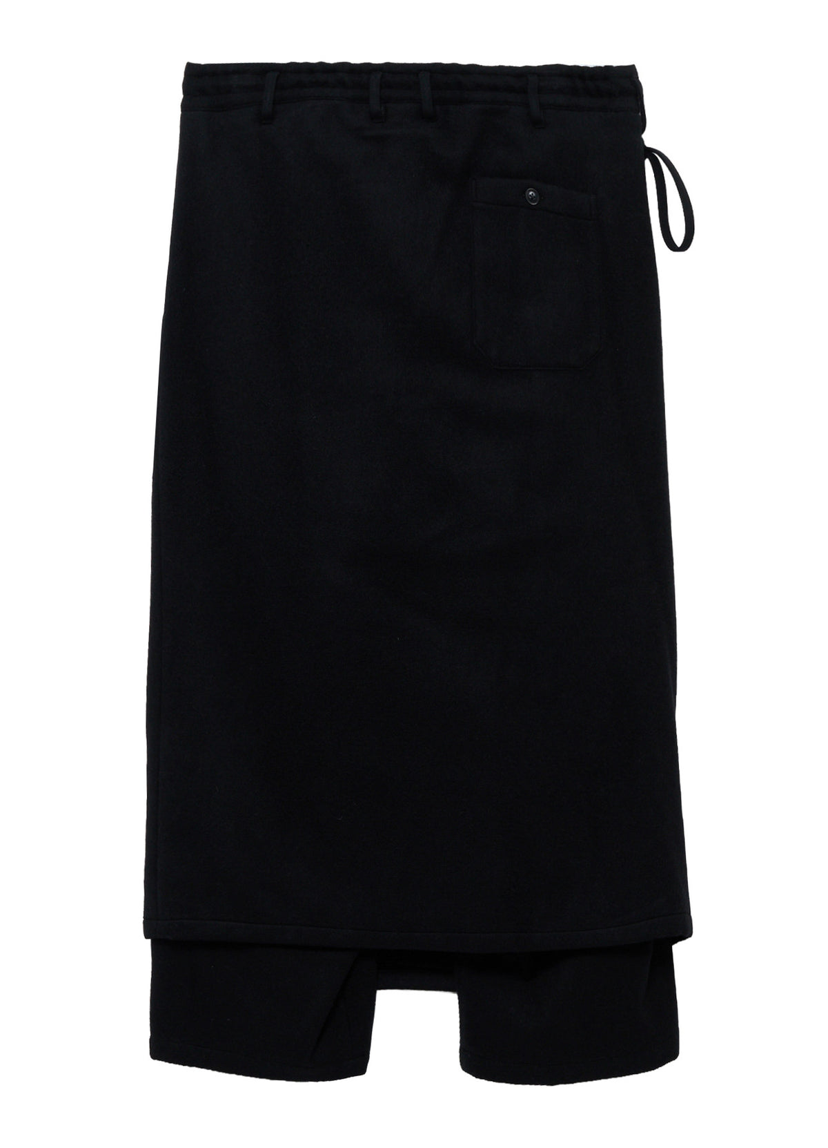 MELTON WOOL SKIRT PANTS