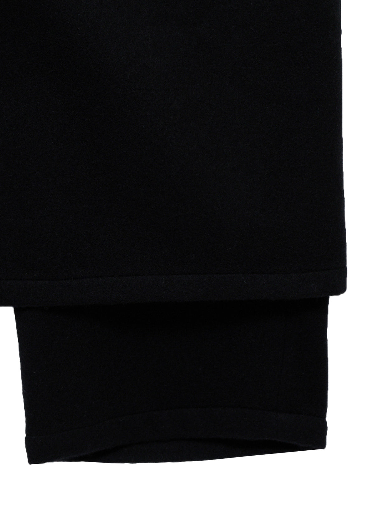 MELTON WOOL SKIRT PANTS